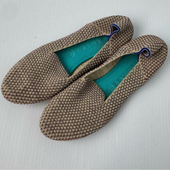 Rothy’s The Round Multi Metallic slip on loafer washable women’s shoes size 9 - Picture 2 of 8
